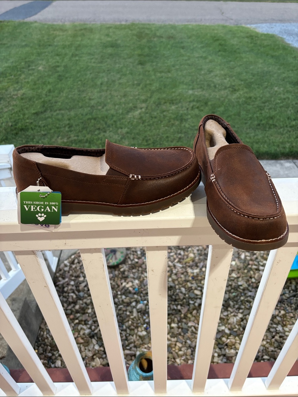 Skechers Women’s Brown Suede Slip-On Loafers NWT size 9 - Picture 2 of 11